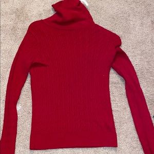 Red Knitted Sweater